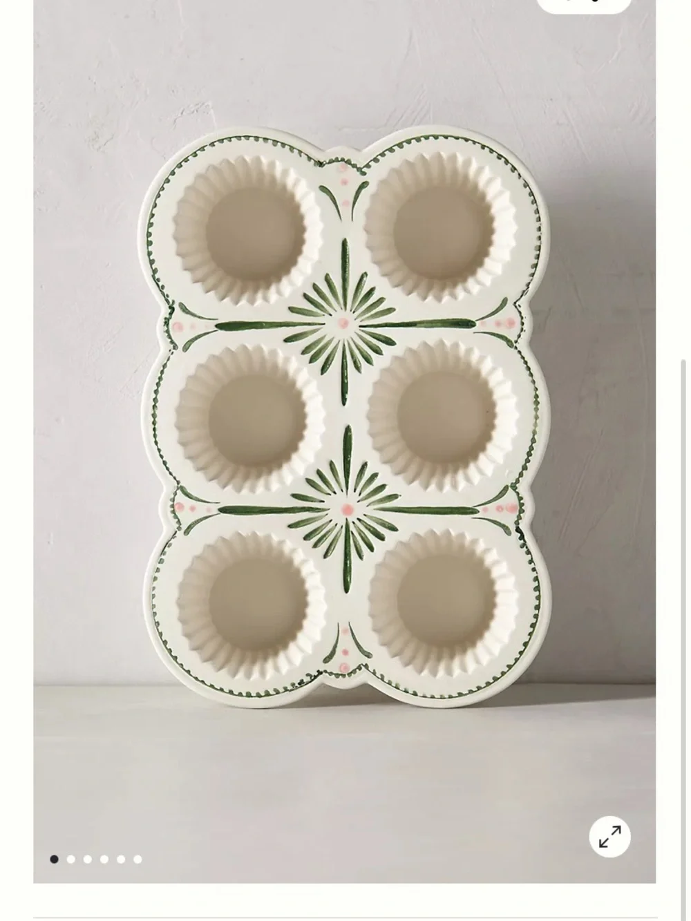 Anthropologie muffin tin